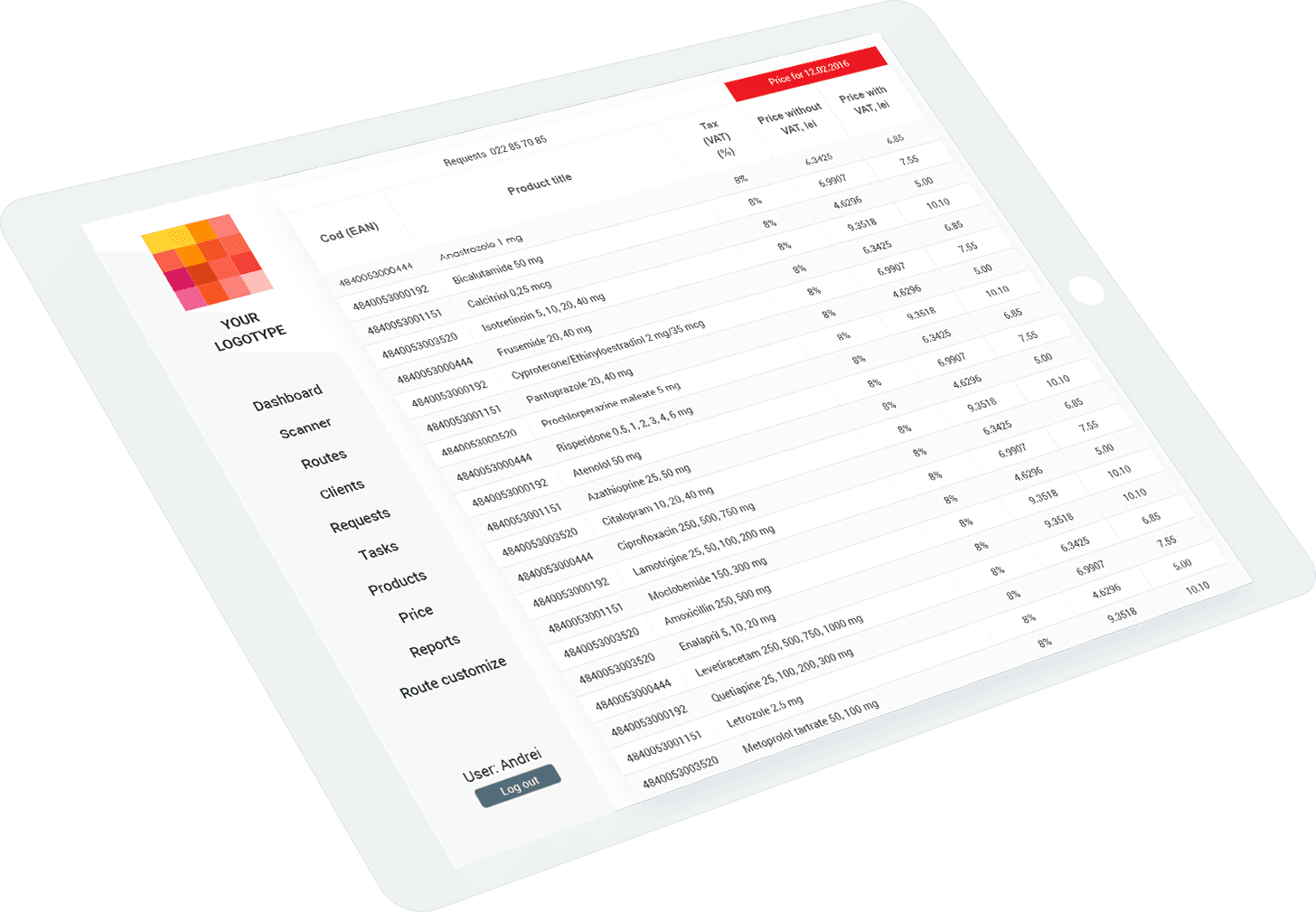 Price List